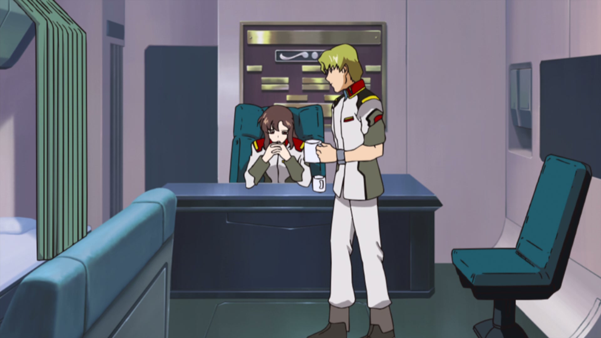 Mobile Suit Gundam SEED Ep 36: In the Name of Justice @ 00:12:08