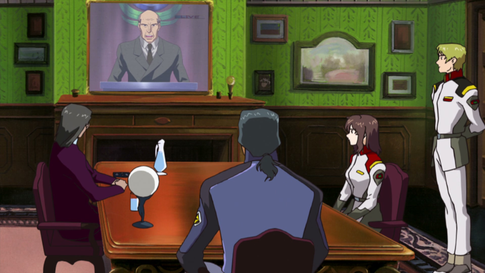 Mobile Suit Gundam SEED Ep 37: Divine Thunder @ 00:08:56