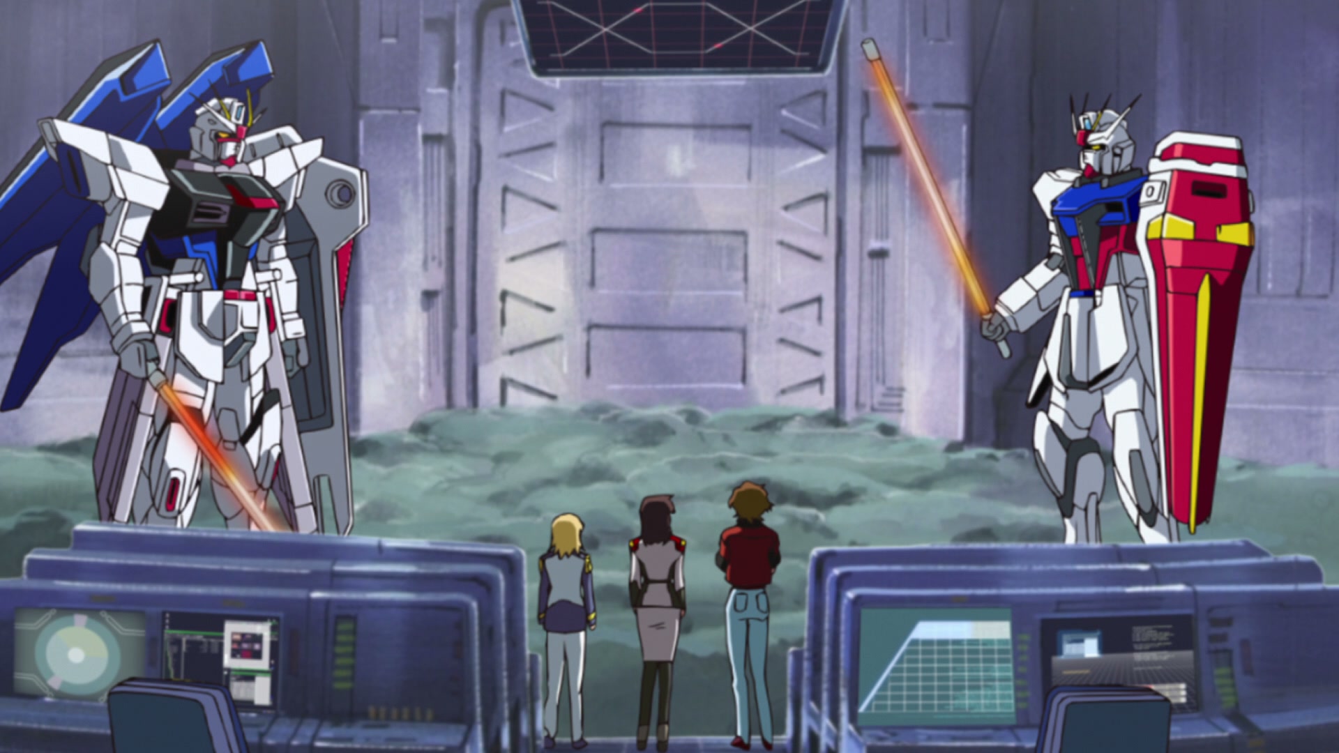 Mobile Suit Gundam SEED Ep 37: Divine Thunder @ 00:22:05