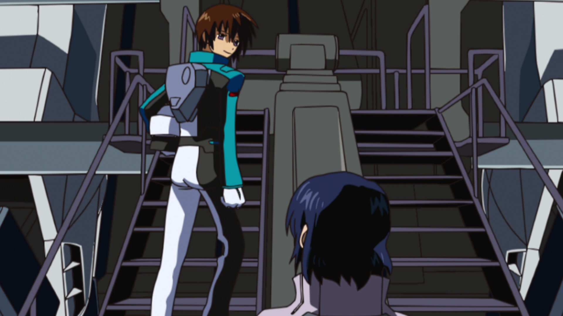 Mobile Suit Gundam SEED Ep 40: Into the Dawn Skies @ 00:03:56