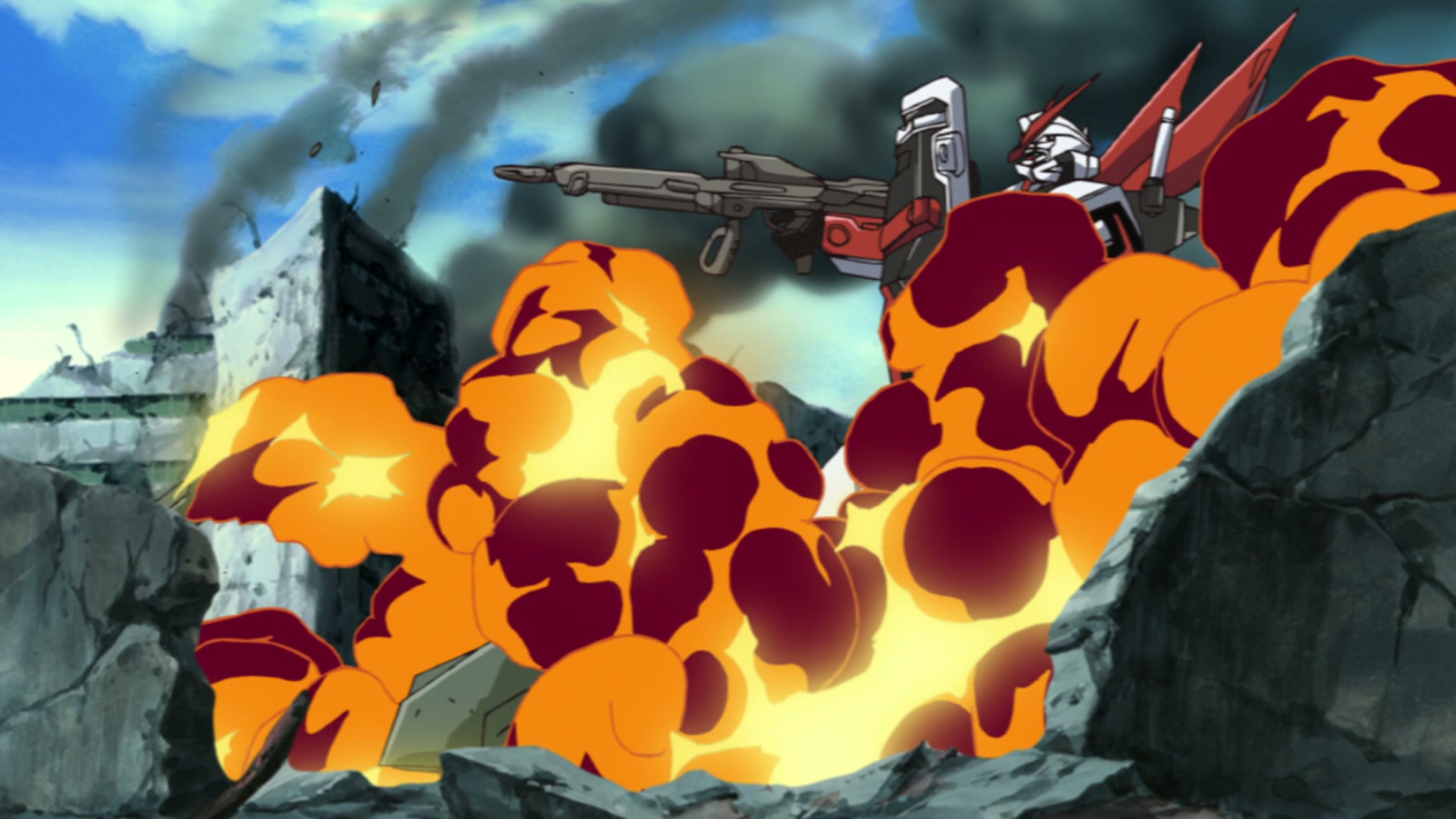 Mobile Suit Gundam SEED Ep 40: Into the Dawn Skies @ 00:05:34