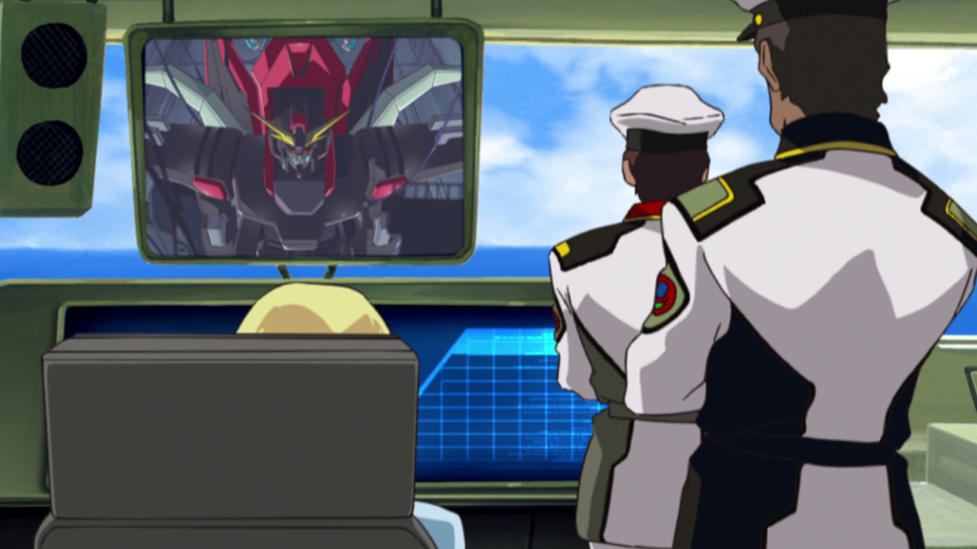 Mobile Suit Gundam SEED Ep 40: Into the Dawn Skies @ 00:13:08