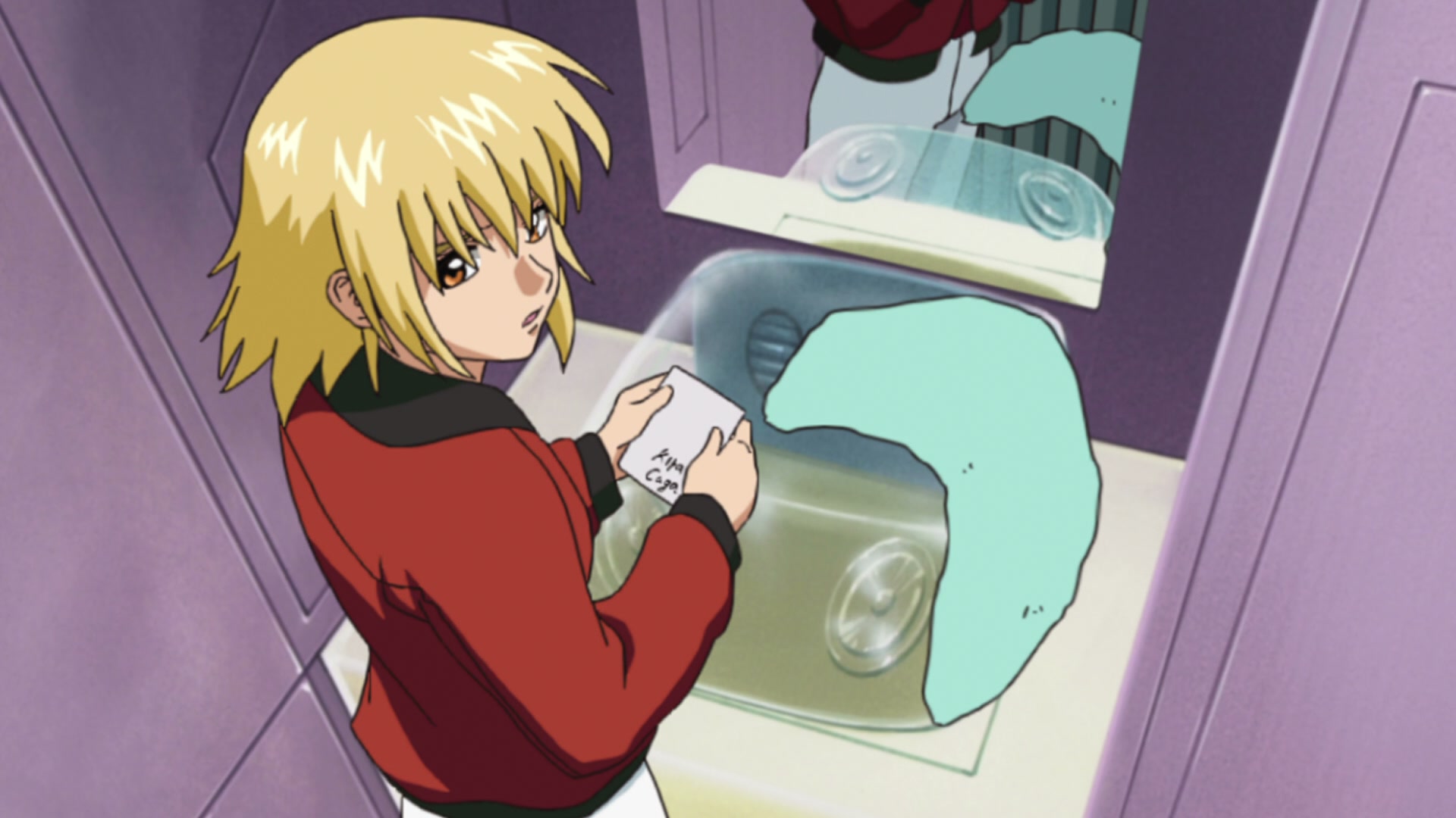 Mobile Suit Gundam SEED Ep 41: Trembling World @ 00:05:37