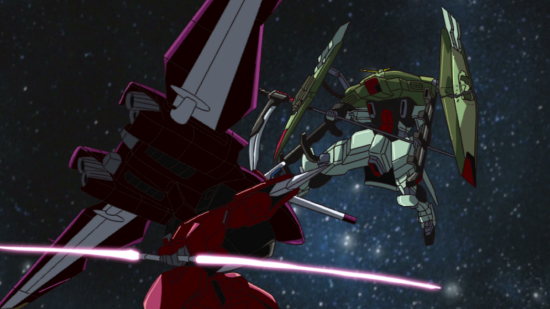 Mobile Suit Gundam SEED Ep 44: Spiral of Encounters @ 00:03:48
