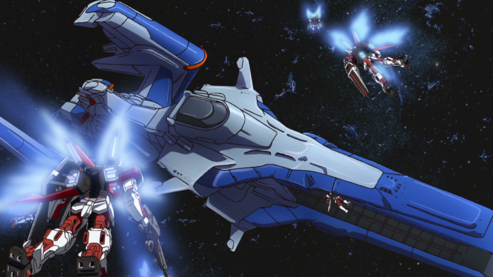 Mobile Suit Gundam SEED Ep 44: Spiral of Encounters @ 00:10:38