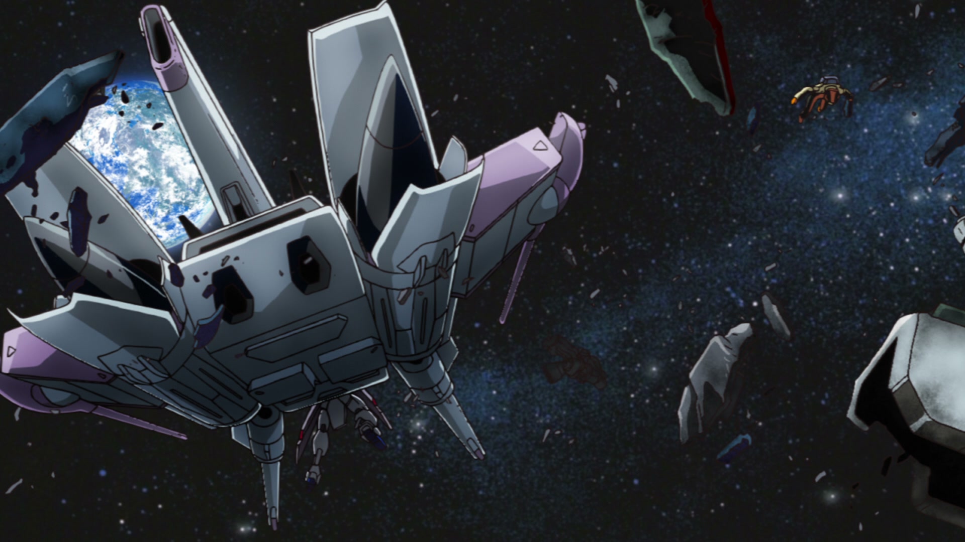 Mobile Suit Gundam SEED Ep 48: Day of Wrath @ 00:03:37