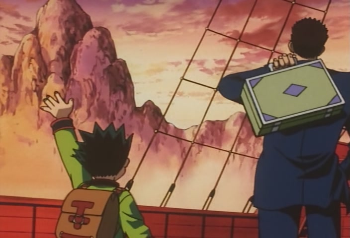 Hunter x Hunter Ep 3: Beyond × The × Waves @ 00:01:55