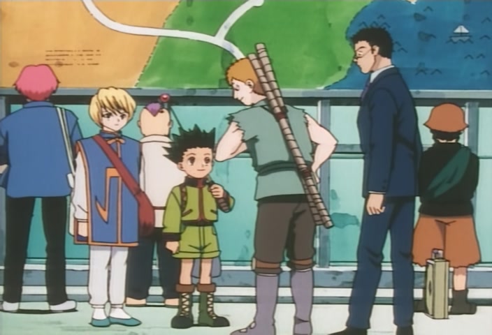 Hunter x Hunter Ep 4: Hope × And × Ambition @ 00:03:57