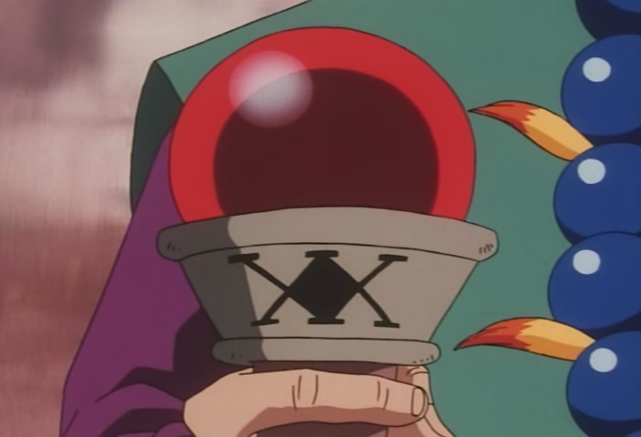 Hunter x Hunter Ep 5: Hisoka × Is × Merciless @ 00:01:10