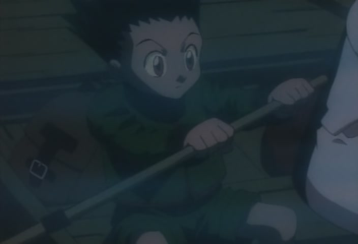 Hunter x Hunter Ep 5: Hisoka × Is × Merciless @ 00:03:23