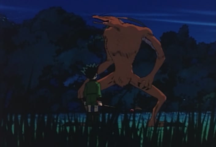 Hunter x Hunter Ep 5: Hisoka × Is × Merciless @ 00:18:22