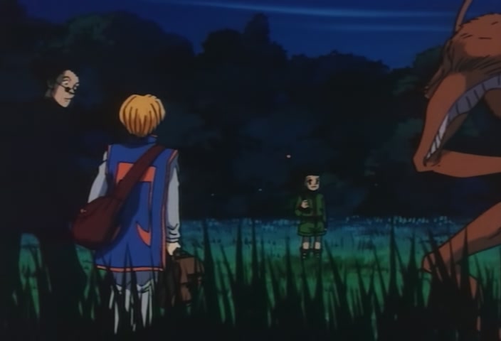 Hunter x Hunter Ep 5: Hisoka × Is × Merciless @ 00:18:48