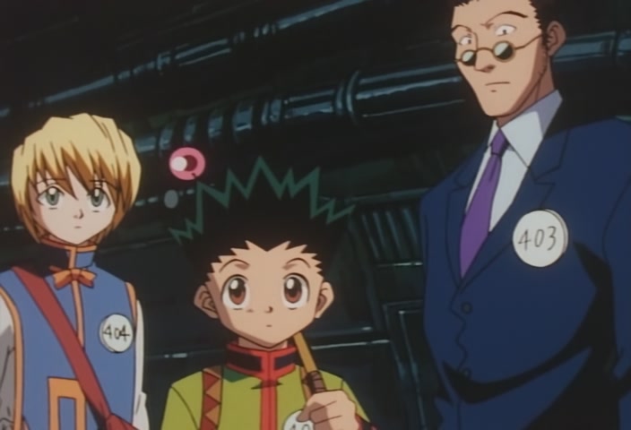 Hunter x Hunter Ep 6: Into × The × Arena @ 00:08:01