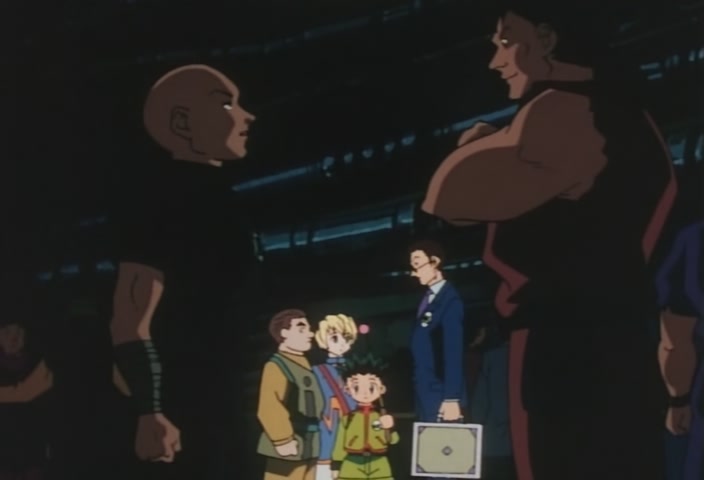 Hunter x Hunter Ep 6: Into × The × Arena @ 00:08:16