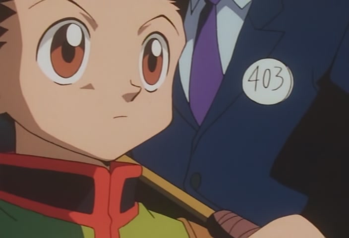 Hunter x Hunter Ep 6: Into × The × Arena @ 00:08:46