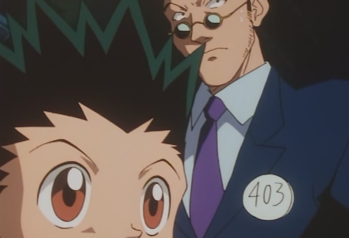 Hunter x Hunter Ep 6: Into × The × Arena @ 00:08:53