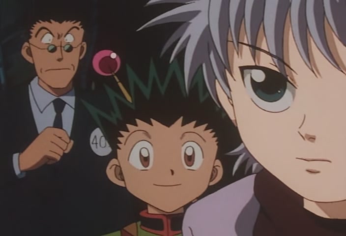 Hunter x Hunter Ep 6: Into × The × Arena @ 00:13:34