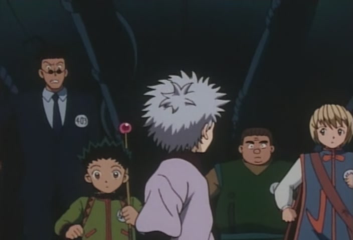 Hunter x Hunter Ep 6: Into × The × Arena @ 00:13:53