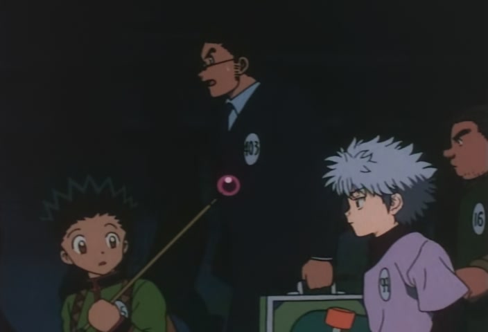 Hunter x Hunter Ep 6: Into × The × Arena @ 00:14:26