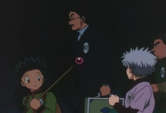 Hunter x Hunter Ep 6: Into × The × Arena @ 00:14:30