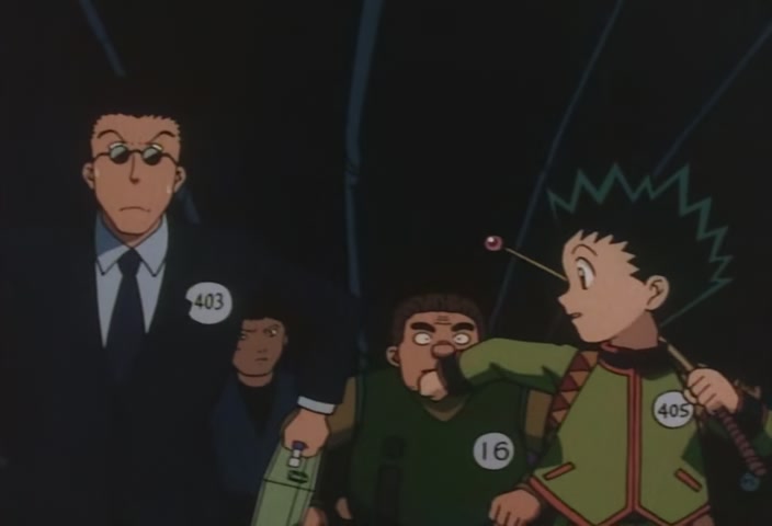 Hunter x Hunter Ep 6: Into × The × Arena @ 00:15:11
