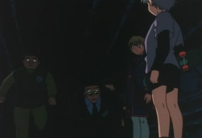 Hunter x Hunter Ep 6: Into × The × Arena @ 00:17:17