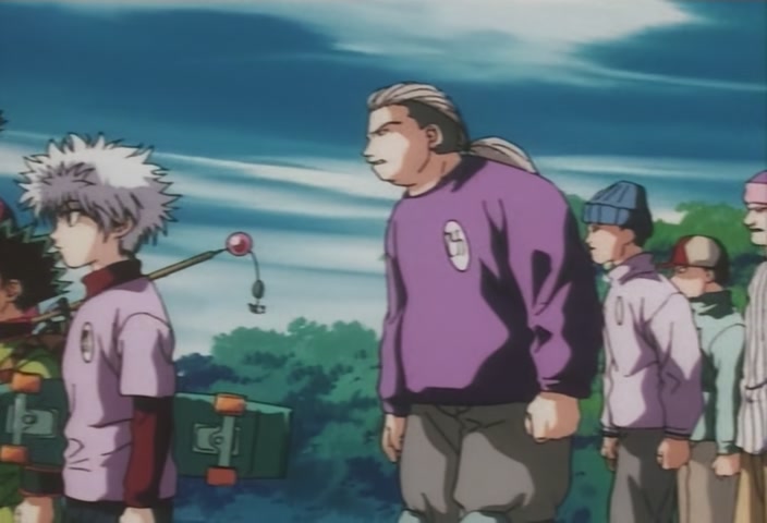 Hunter x Hunter Ep 8: The × Swindling × Exam @ 00:01:18