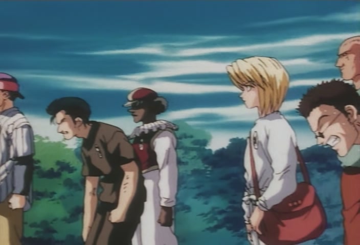 Hunter x Hunter Ep 8: The × Swindling × Exam @ 00:01:21