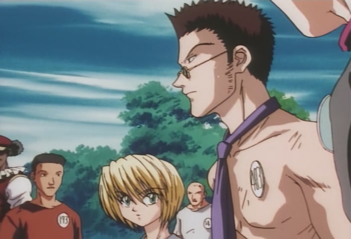 Hunter x Hunter Ep 8: The × Swindling × Exam @ 00:01:32