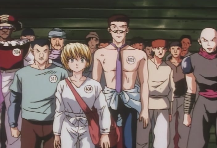Hunter x Hunter Ep 8: The × Swindling × Exam @ 00:01:47