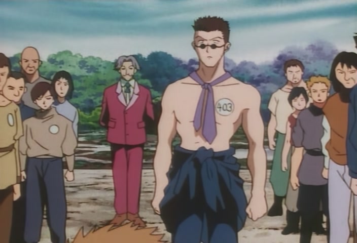 Hunter x Hunter Ep 8: The × Swindling × Exam @ 00:02:32
