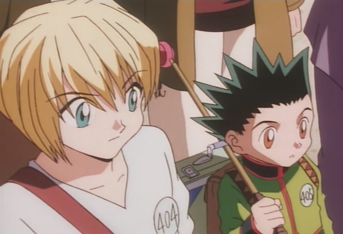 Hunter x Hunter Ep 8: The × Swindling × Exam @ 00:03:42