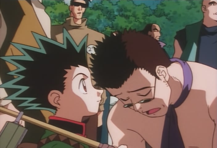 Hunter x Hunter Ep 8: The × Swindling × Exam @ 00:03:53