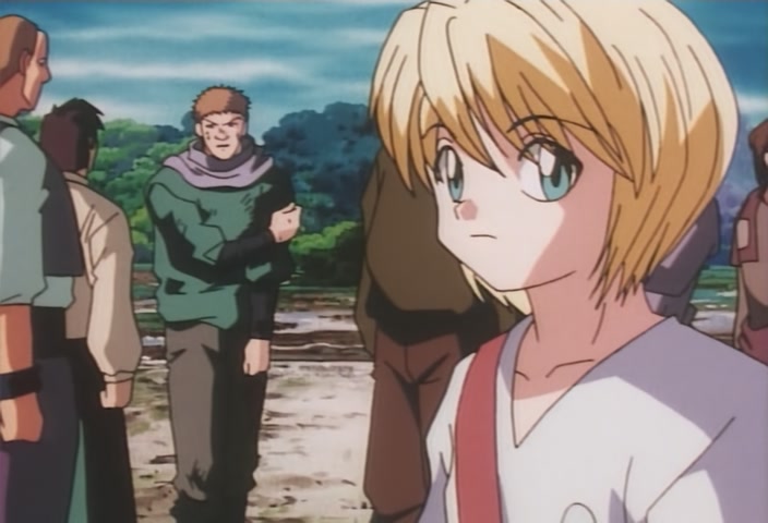 Hunter x Hunter Ep 8: The × Swindling × Exam @ 00:04:04