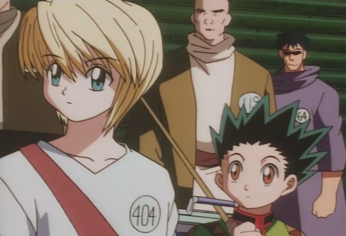 Hunter x Hunter Ep 8: The × Swindling × Exam @ 00:04:23