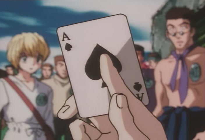 Hunter x Hunter Ep 8: The × Swindling × Exam @ 00:04:41