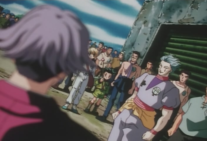 Hunter x Hunter Ep 8: The × Swindling × Exam @ 00:05:07