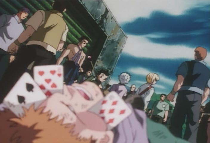 Hunter x Hunter Ep 8: The × Swindling × Exam @ 00:05:40