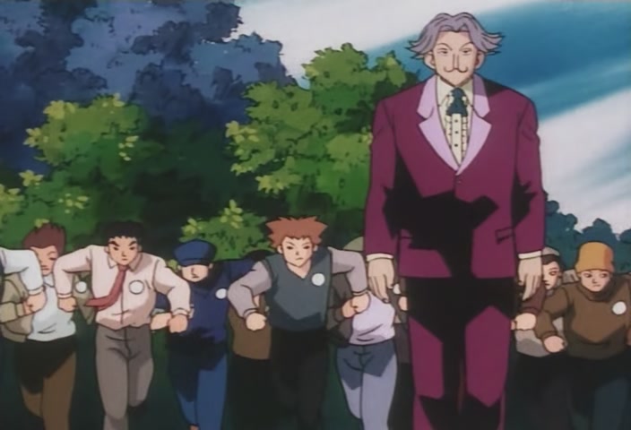 Hunter x Hunter Ep 8: The × Swindling × Exam @ 00:06:25