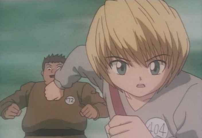 Hunter x Hunter Ep 8: The × Swindling × Exam @ 00:07:35