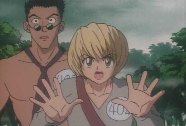 Hunter x Hunter Ep 8: The × Swindling × Exam @ 00:08:23