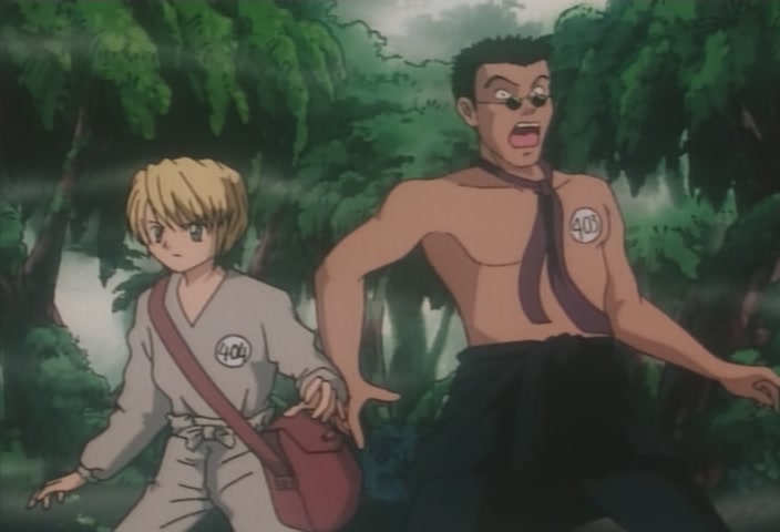 Hunter x Hunter Ep 8: The × Swindling × Exam @ 00:08:53