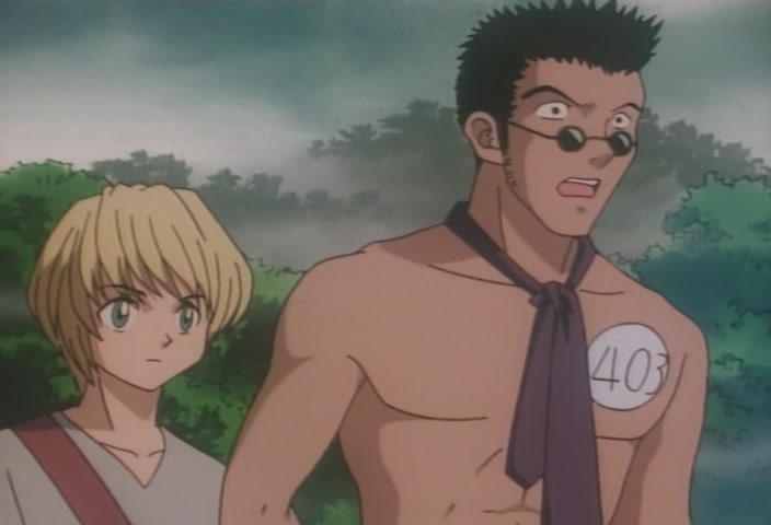 Hunter x Hunter Ep 8: The × Swindling × Exam @ 00:09:07