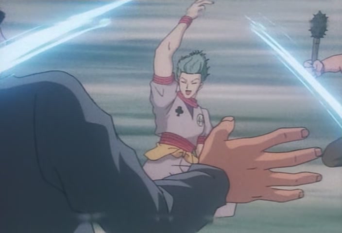 Hunter x Hunter Ep 8: The × Swindling × Exam @ 00:10:47