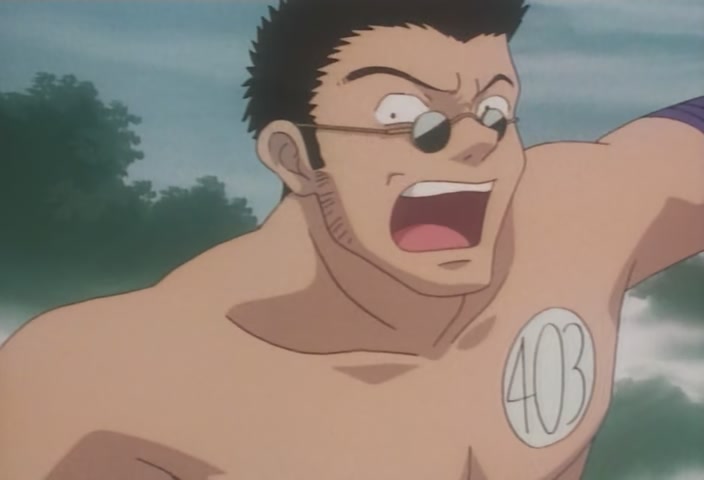 Hunter x Hunter Ep 8: The × Swindling × Exam @ 00:13:34
