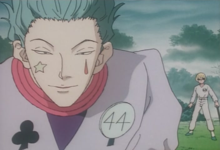 Hunter x Hunter Ep 8: The × Swindling × Exam @ 00:14:59