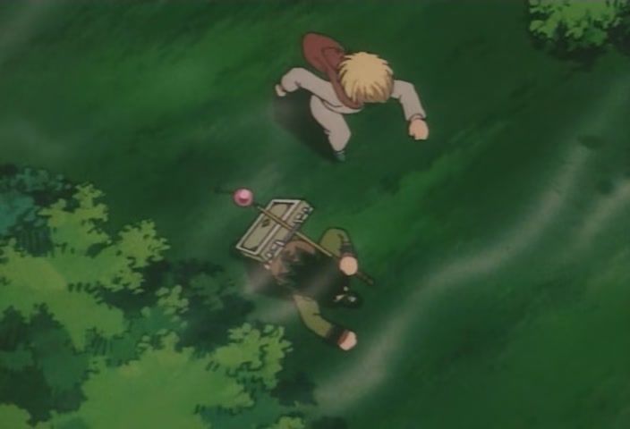 Hunter x Hunter Ep 8: The × Swindling × Exam @ 00:16:17