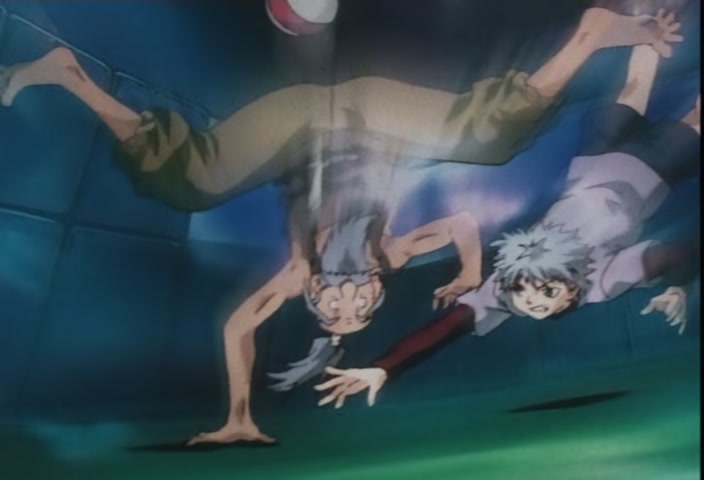 Hunter x Hunter Ep 12: The × Midnight × Struggle @ 00:01:55