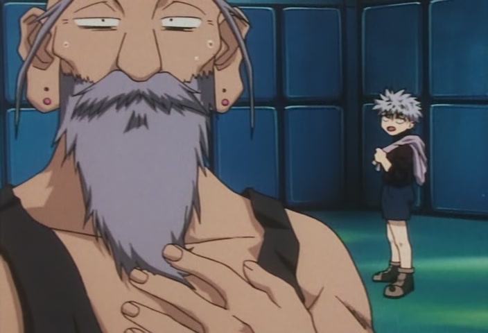 Hunter x Hunter Ep 12: The × Midnight × Struggle @ 00:03:42