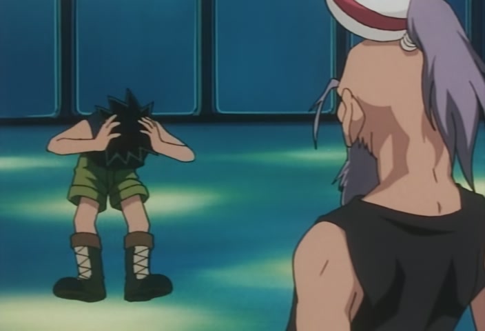 Hunter x Hunter Ep 12: The × Midnight × Struggle @ 00:03:49